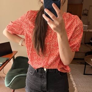 Floral Universal Thread Blouse